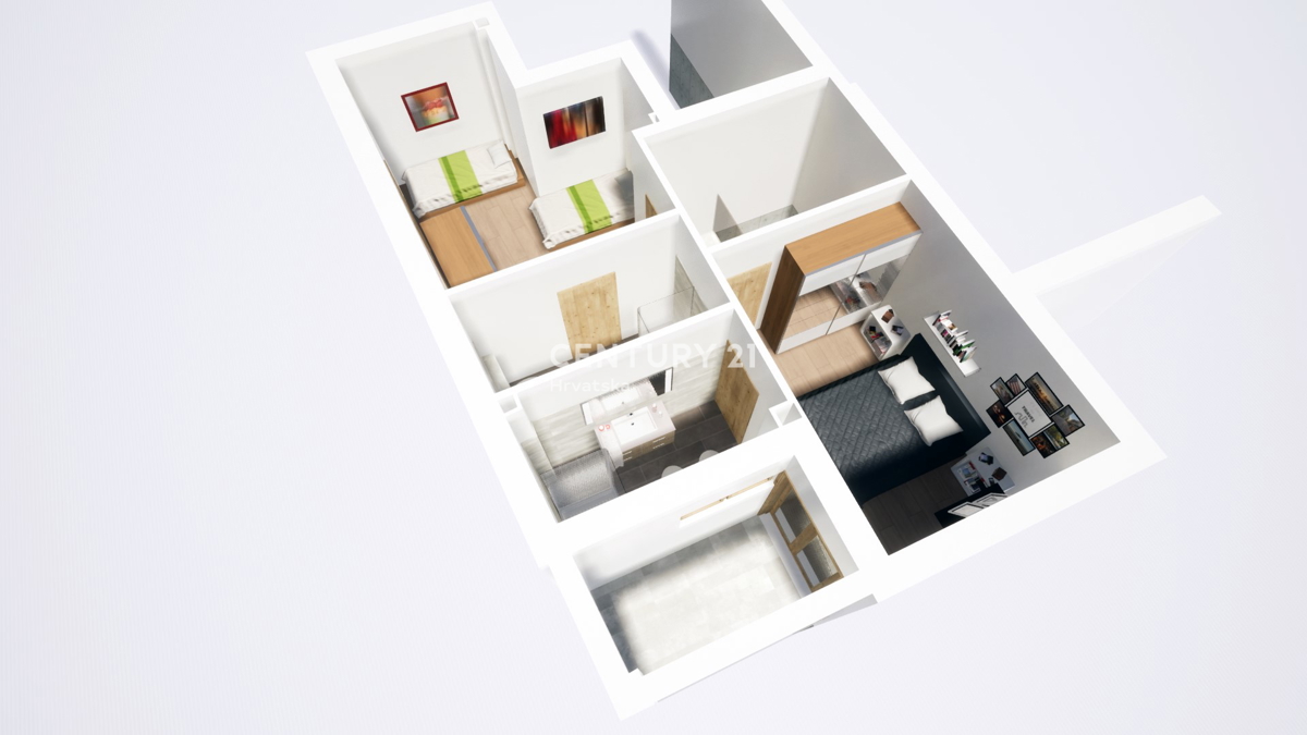 Jezera - otok Murter - luksuzno dvonadstropno stanovanje z vrtom, v Lake Residence - S1