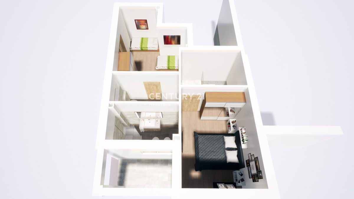 Jezera - otok Murter - luksuzno dvonadstropno stanovanje z vrtom, v Lake Residence - S1