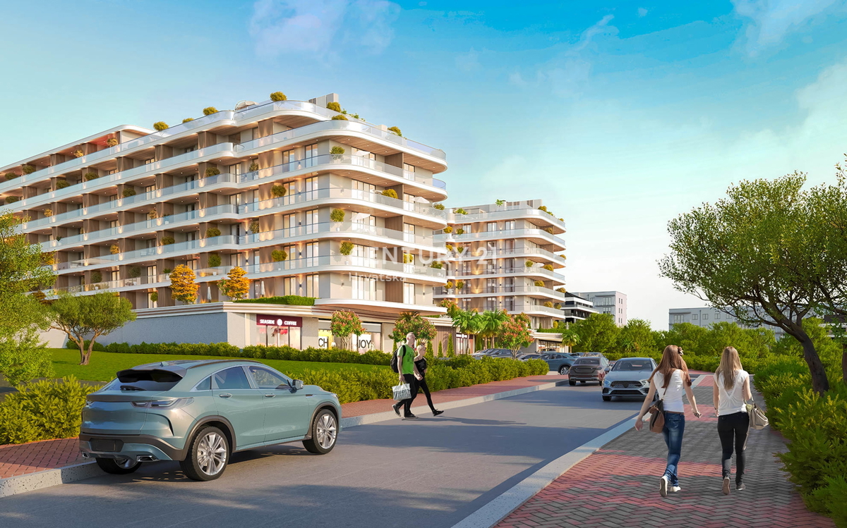 Zadar, Crvene Kuće, luksuzna novogradnja, stanovanje 80,08 m2, pritličje