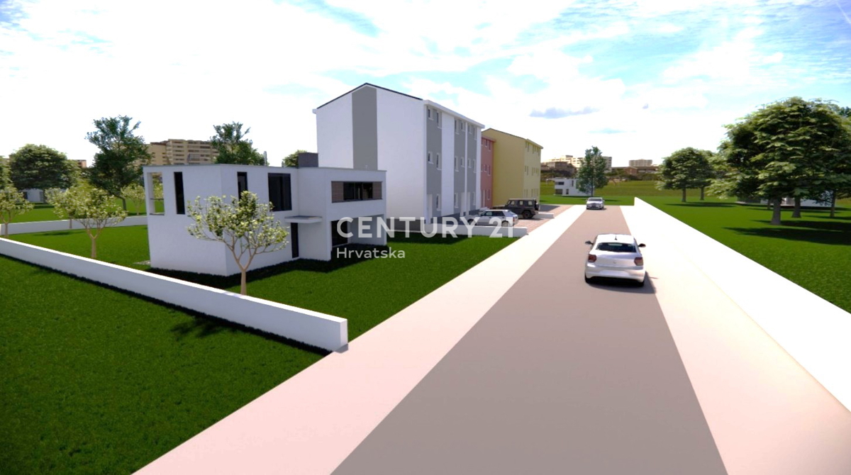 Maselnica - Jasenice - trisobno stanovanje št. 1 - z razgledom na morje - AKCIJA !!