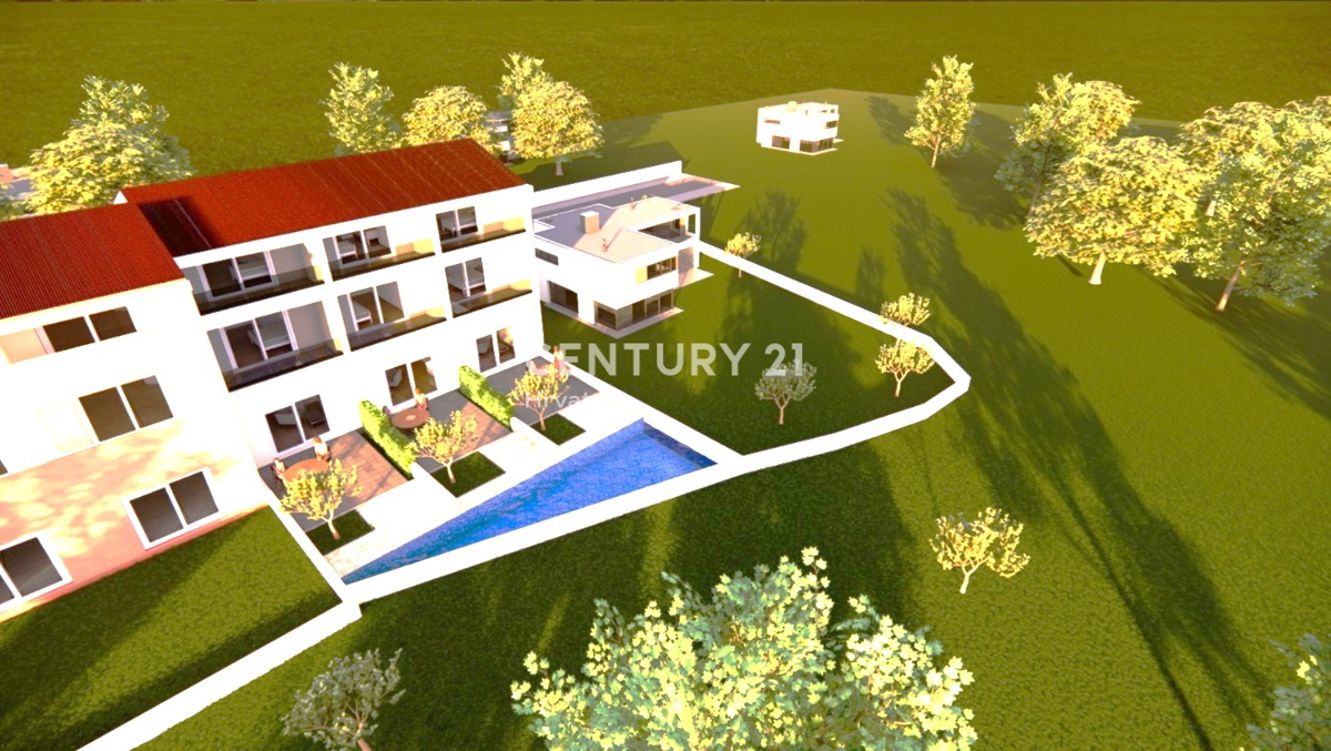 Maselnica - Jasenice - trisobno stanovanje št. 1 - z razgledom na morje - AKCIJA !!