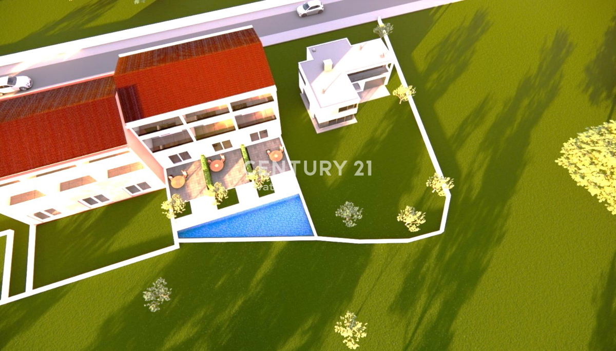 Maselnica - Jasenice - trisobno stanovanje št. 1 - z razgledom na morje - AKCIJA !!