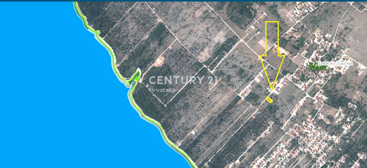 Vir - Zadar - kmetijsko zemljišče z možnostjo gradnje št. 5