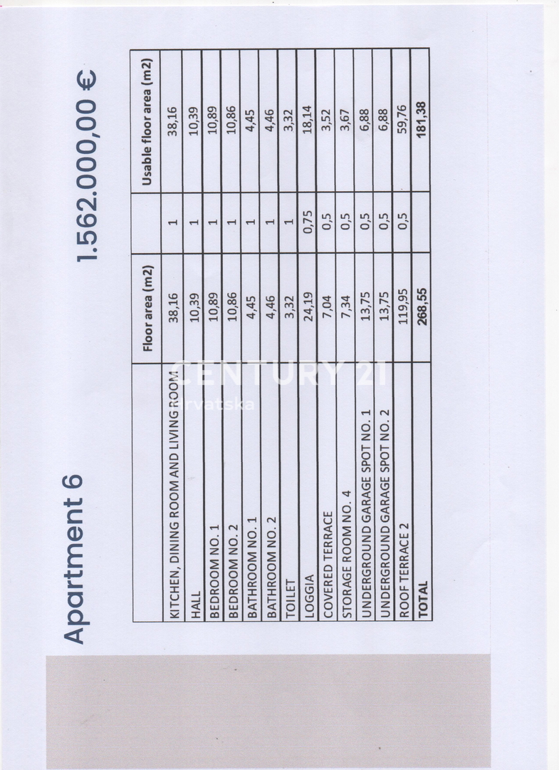 ZADAR, DIKLO, PRVA VRSTA OD MORA, LUKSUZNA NOVOGRADNJA, 152,85 m2