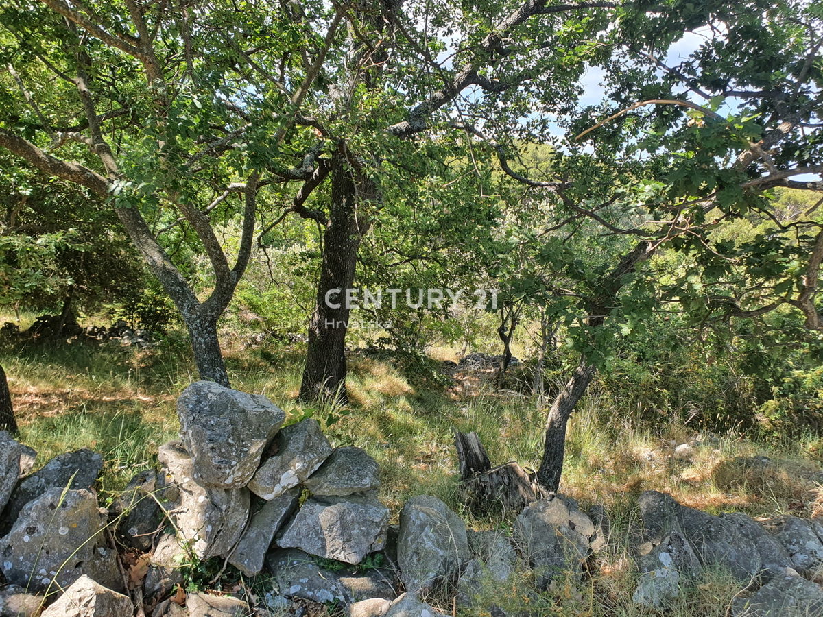 Drage - Pakoštane - gradbeno zemljišče z razgledom na morje in marino