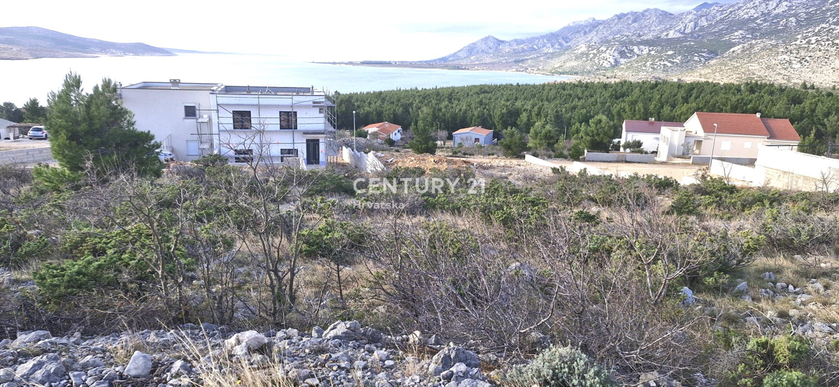 Rovanjska - Jasenice - gradbeno zemljišče s projektom in pogledom na morje
