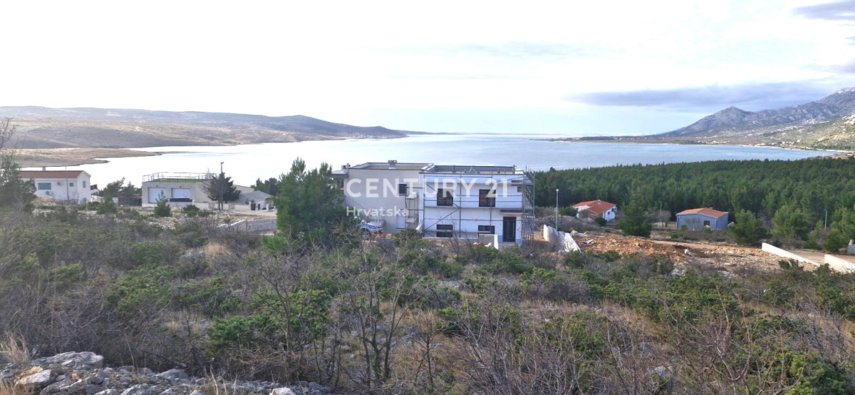 Rovanjska - Jasenice - gradbeno zemljišče s projektom in pogledom na morje