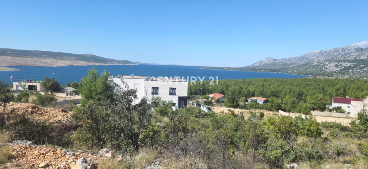 Rovanjska - Jasenice - gradbeno zemljišče s projektom in pogledom na morje