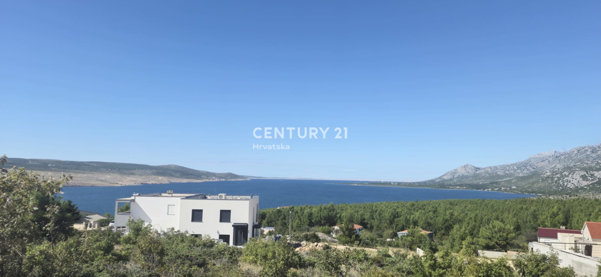 Rovanjska - Jasenice - gradbeno zemljišče s projektom in pogledom na morje