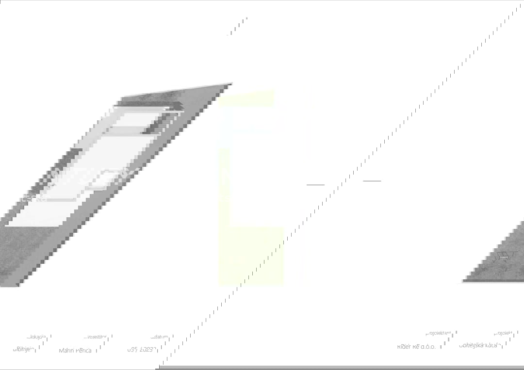 Bibinje - zemljišče z gradbenim dovoljenjem - ugodno