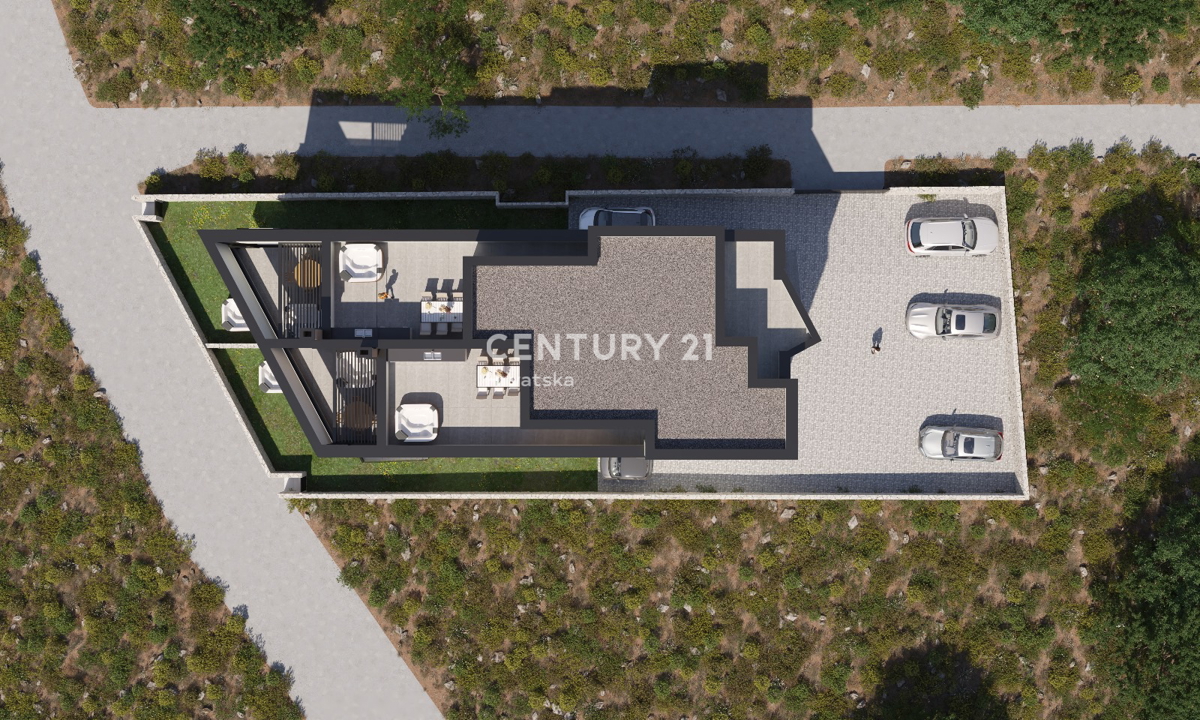 MANDRE, 1. NADSTROPJE DO MORJA, 156,18 m2, LUKSUZNA NOVOGRADNJA, DVOETAŽNO STANOVANJE, POGLED NA MORJE!