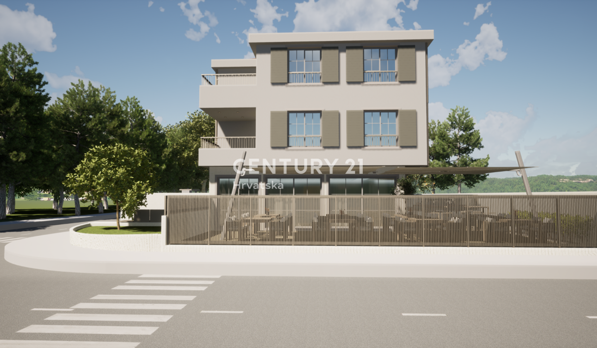 trosobno stanovanje v novogradnji površine 82 m2, samo 70 m od morja