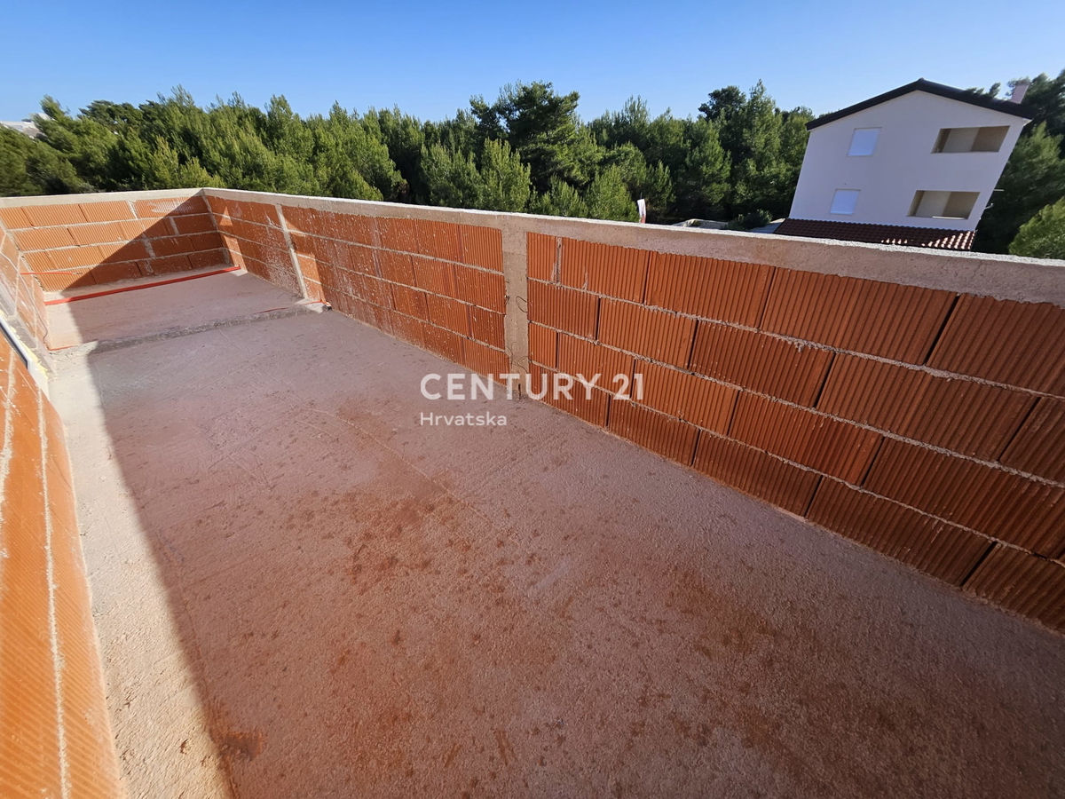 Vir - Torovi: Apartmán na druhom poschodí, veľká terasa, výhľad na more!