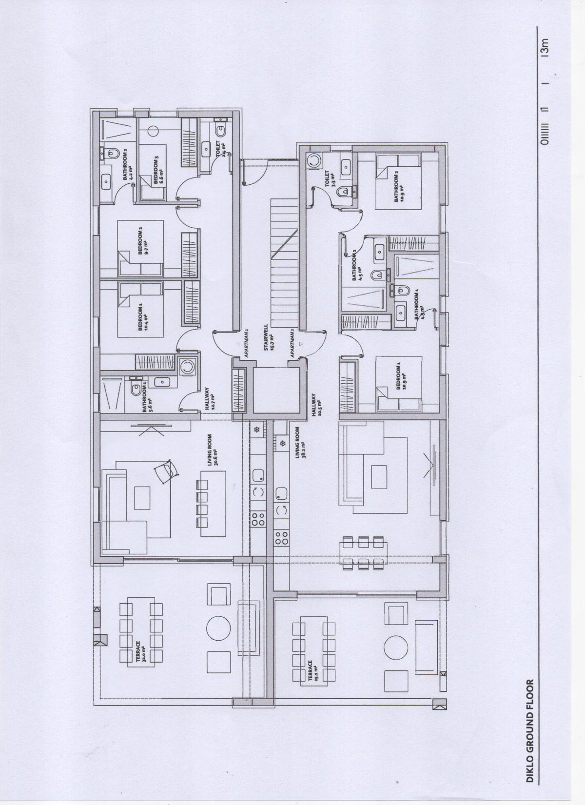 ZADAR, DIKLO, PRVA VRSTA OD MORA, LUKSUZNA NOVOGRADNJA, 152,85 m2