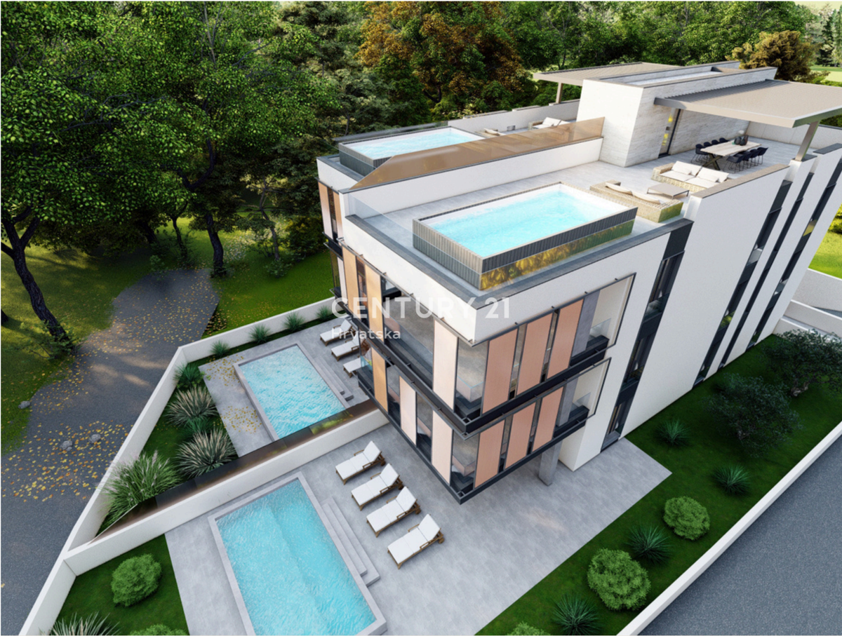 ZADAR, DIKLO, PRVA VRSTA OD MORA, LUKSUZNA NOVOGRADNJA, 152,85 m2