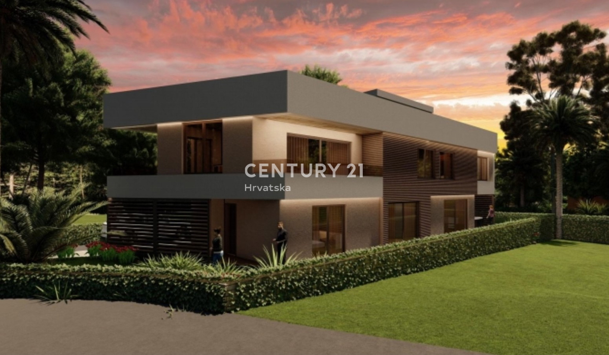 Biograd na morju - dvoprostorsko stanovanje v pritličju z vrtom