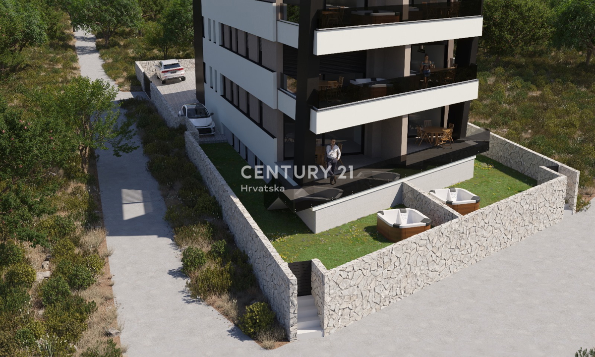 MANDRE, 1. VRSTNI RED DO MORJA, 96,00 m2, LUKSUZNA NOVOGRADNJA, 1. nadstropje, POGLED NA MORJE!