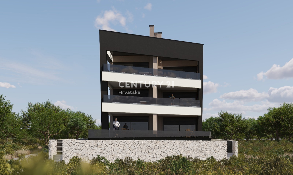 MANDRE, 1. VRSTNI RED DO MORJA, 96,00 m2, LUKSUZNA NOVOGRADNJA, 1. nadstropje, POGLED NA MORJE!