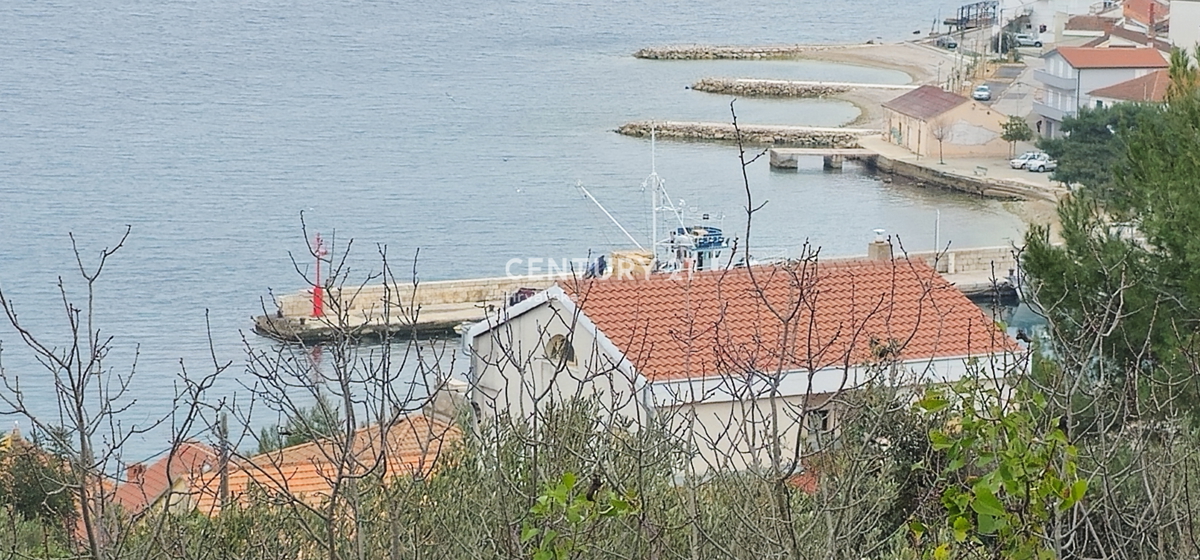 Preko, Kali Gradbeni parceli s pogledom na otok Ošljak in mesto Zadar