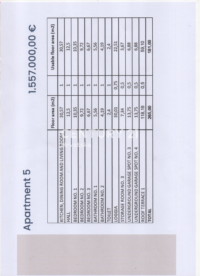 ZADAR, DIKLO, PRVA VRSTA OD MORA, LUKSUZNA NOVOGRADNJA, 152,85 m2