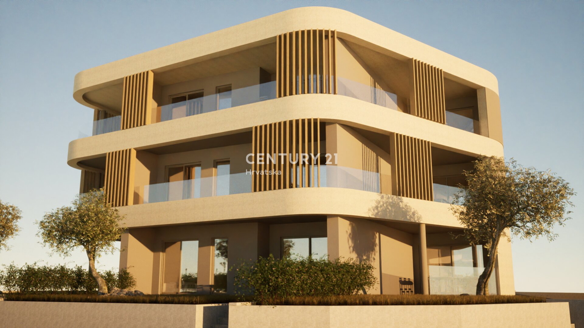 NOVOGRADNJA V VODICAH: VEČ KOT 100 M², JUŽNOZAHODNA ORIENTACIJA, 3 MINUTE DO MORJA