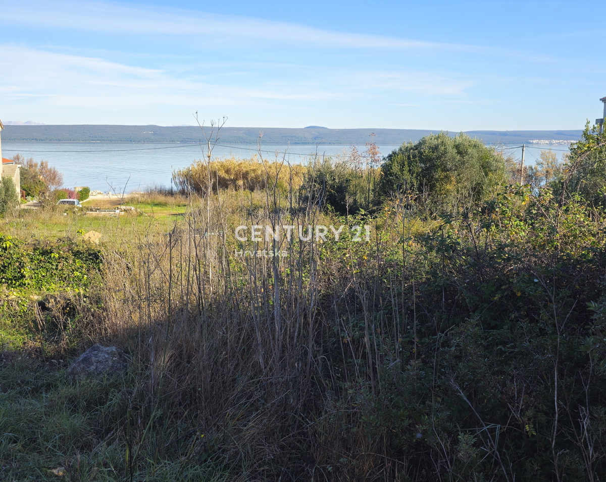 Pašman, Banj, gradbeno zemljišče, prvi vrsti do morja, površina 1760 m2
