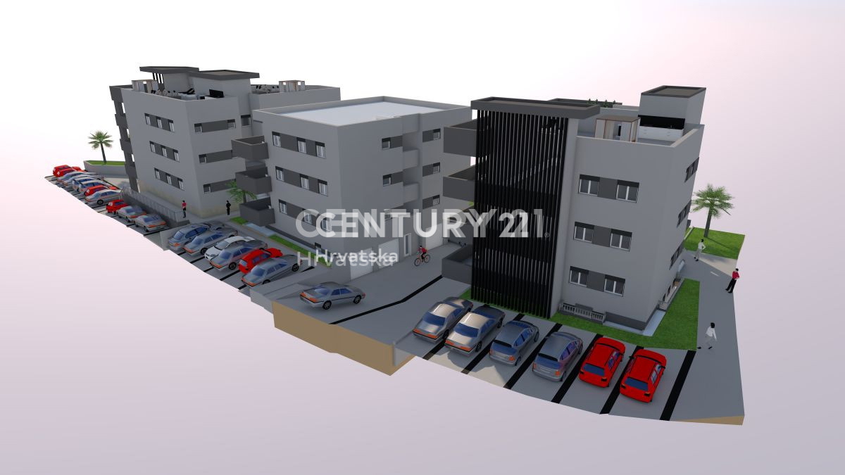ZADAR - SUKOŠAN - PENTHAUS NA DRUGEM NADSTROPJU - POGLED NA MORJE - 80 M OD MORJA
