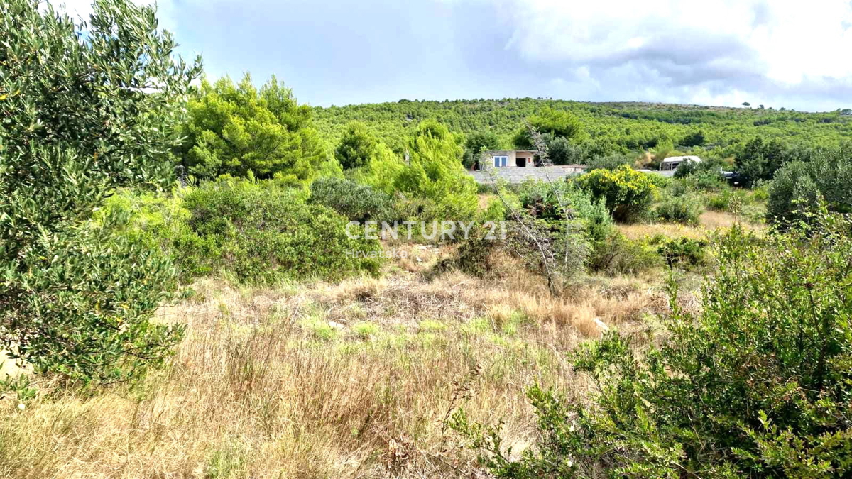 Tribunj - Šibenska županija - gradbena parcela z razgledom na morje