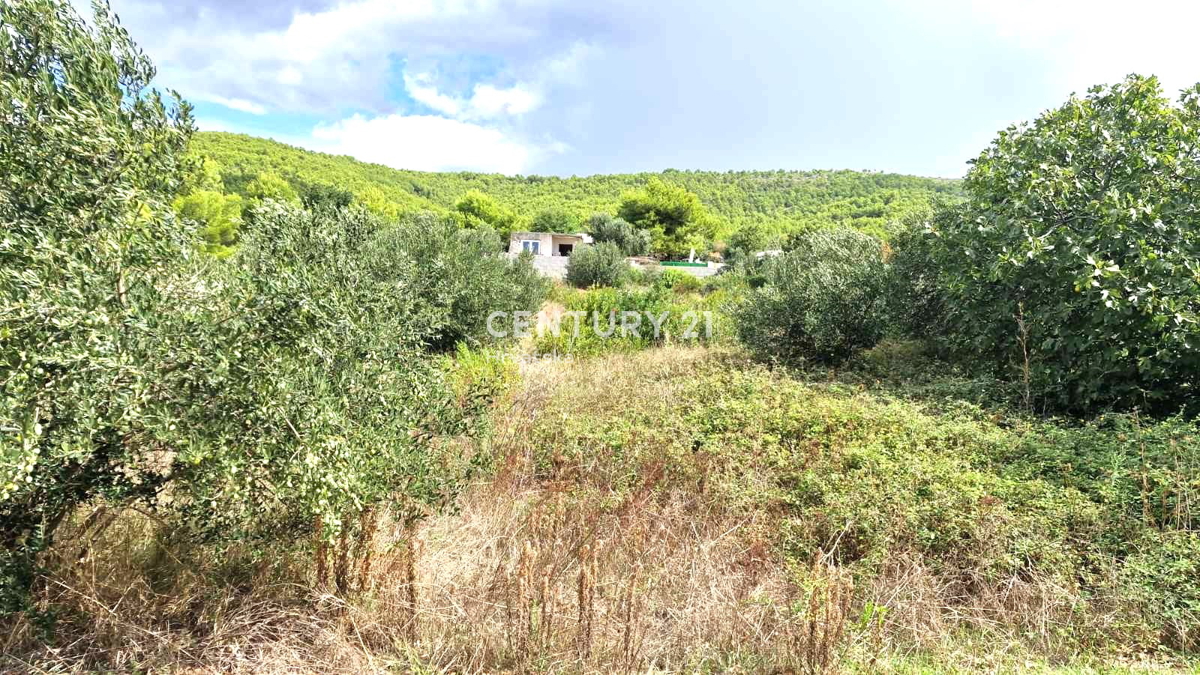 Tribunj - Šibenska županija - gradbena parcela z razgledom na morje