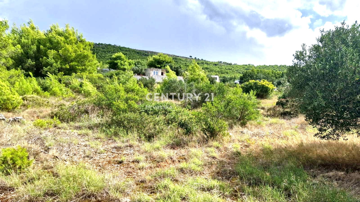 Tribunj - Šibenska županija - gradbena parcela z razgledom na morje