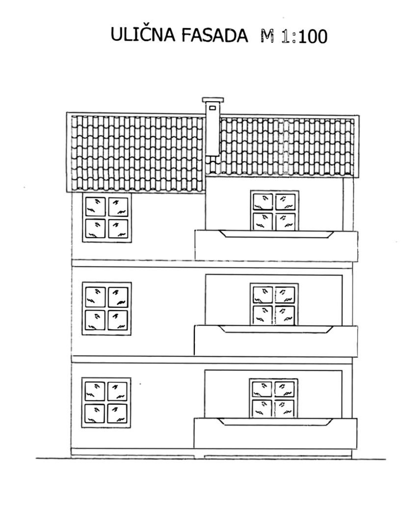 Sveti Filip in Jakob, stanovanje površine 78 m2 s čudovitim pogledom na morje in otoke