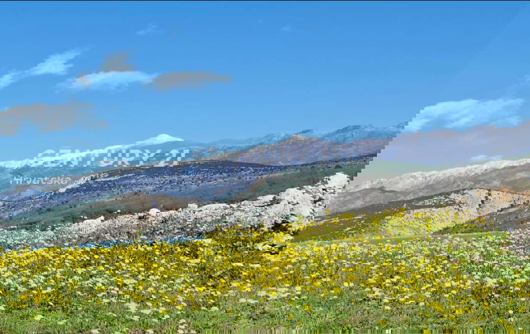 Kruševo - Meka Draga gradbeno zemljišče s pogledom na morje