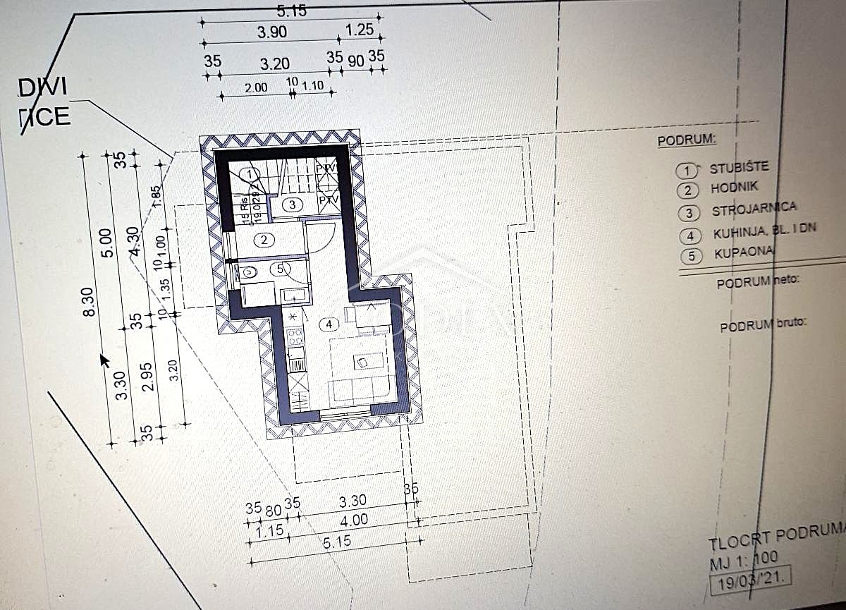 Kastav – prodaja hiše v gradnji na mirni lokaciji