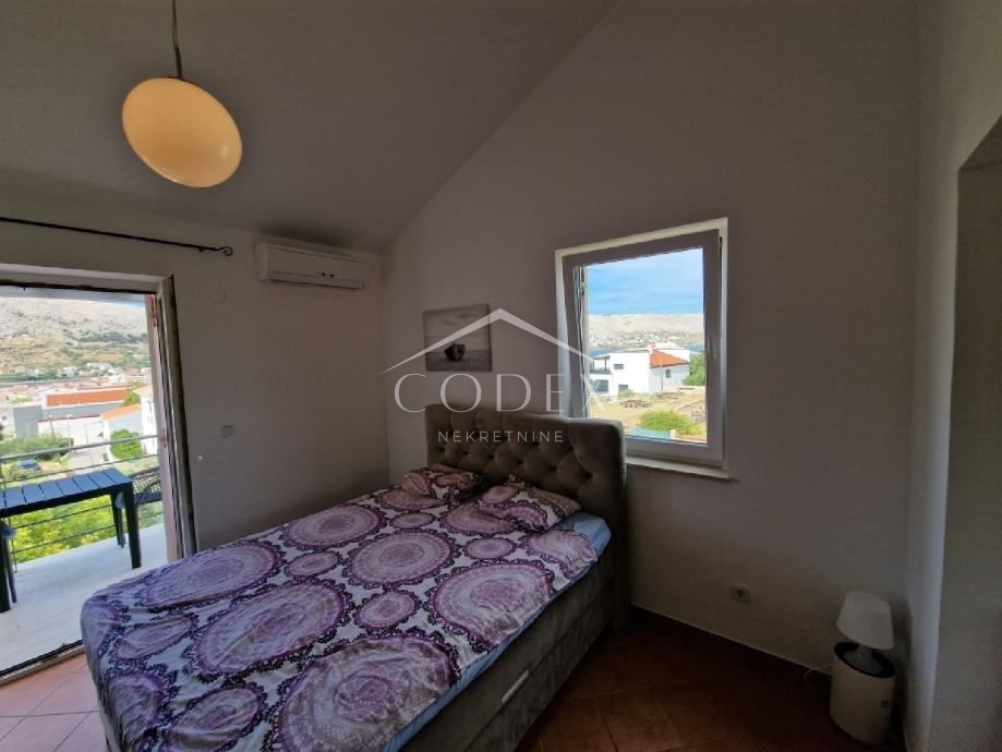 Pag - lepa 2 apartmaja s pogledom na morje