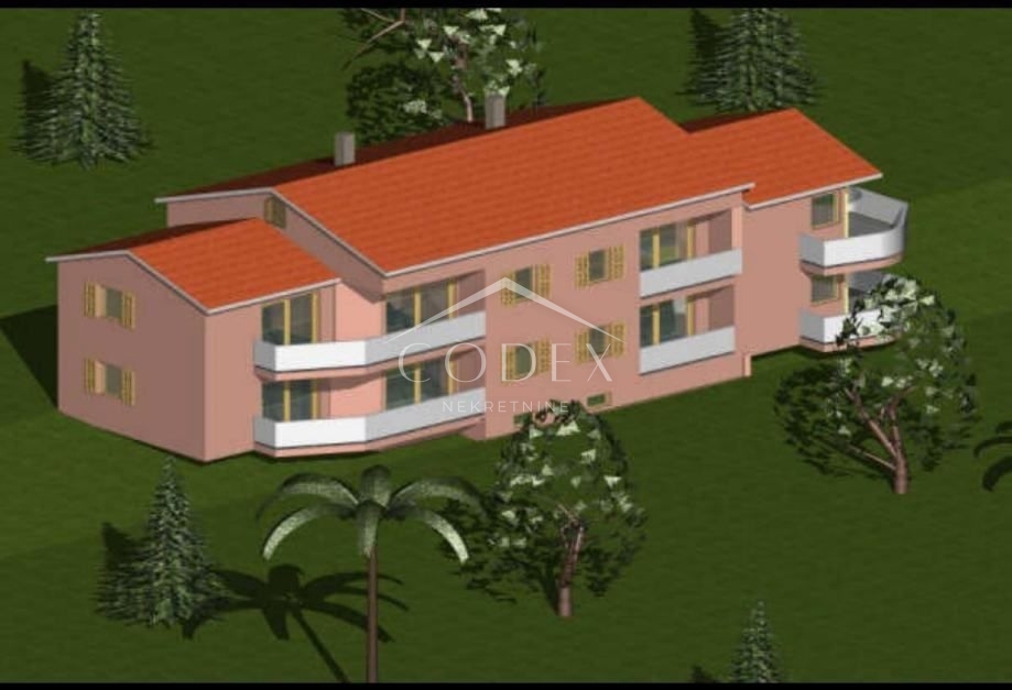 Oprić - gradbeno zemljišče s pogledom na morje