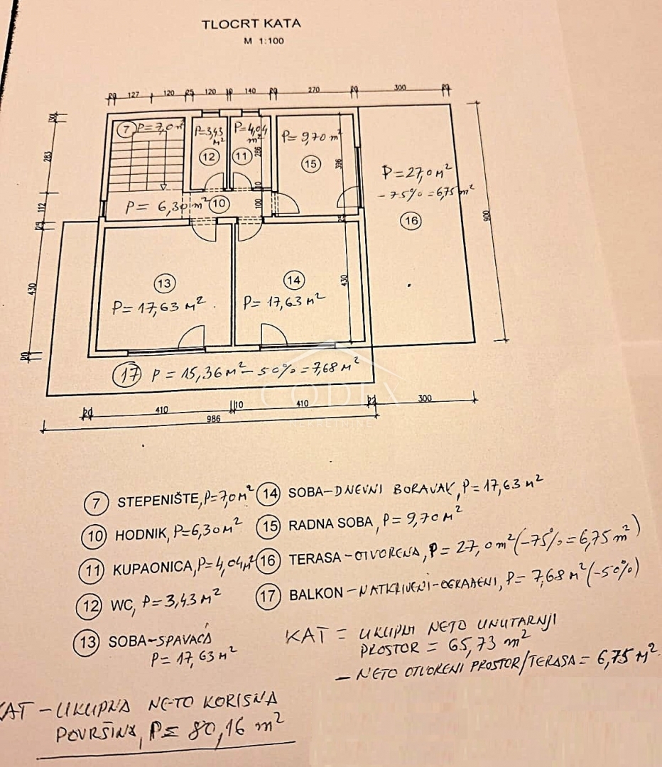 Bribir – Samostojna hiša z velikim potencialom