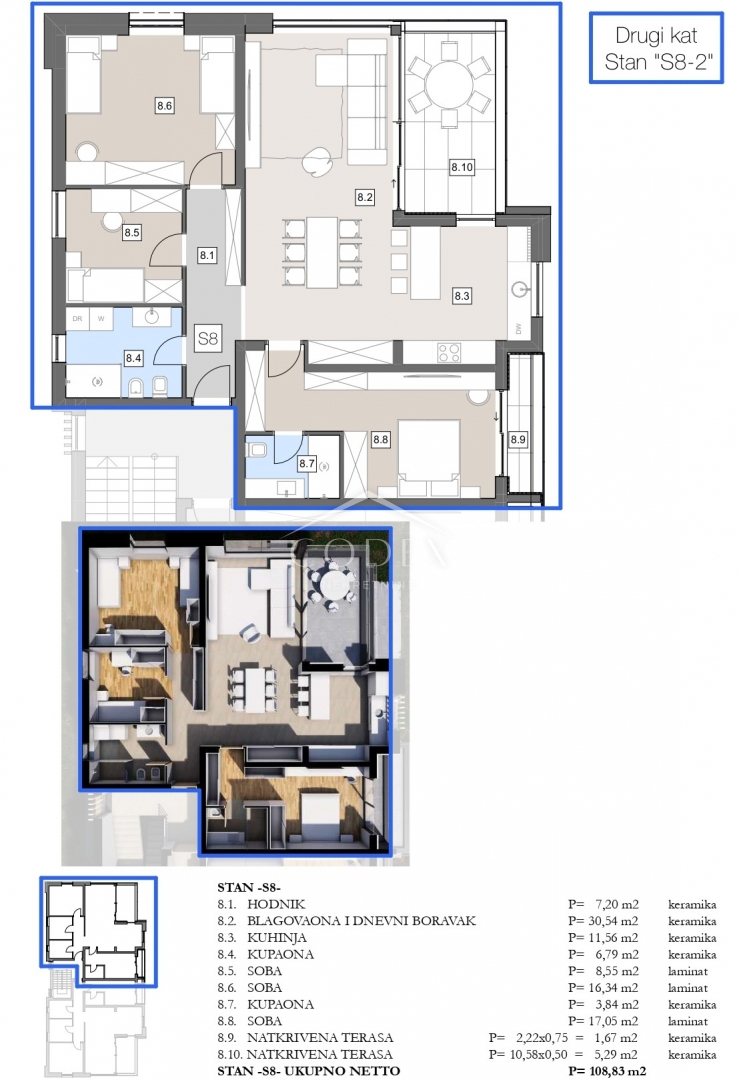 Labin – prodaja stanovanj v novogradnji