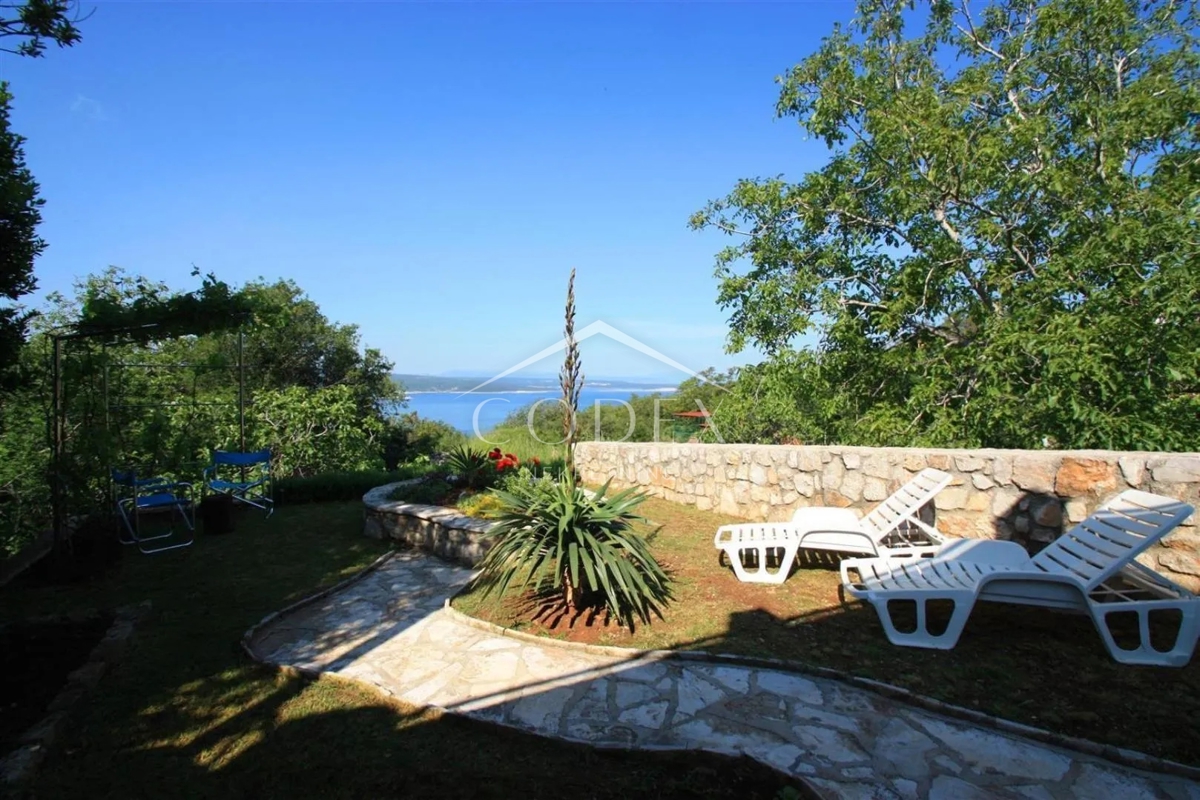 CRIKVENICA – Kamnita hiša s panoramskim pogledom na morje