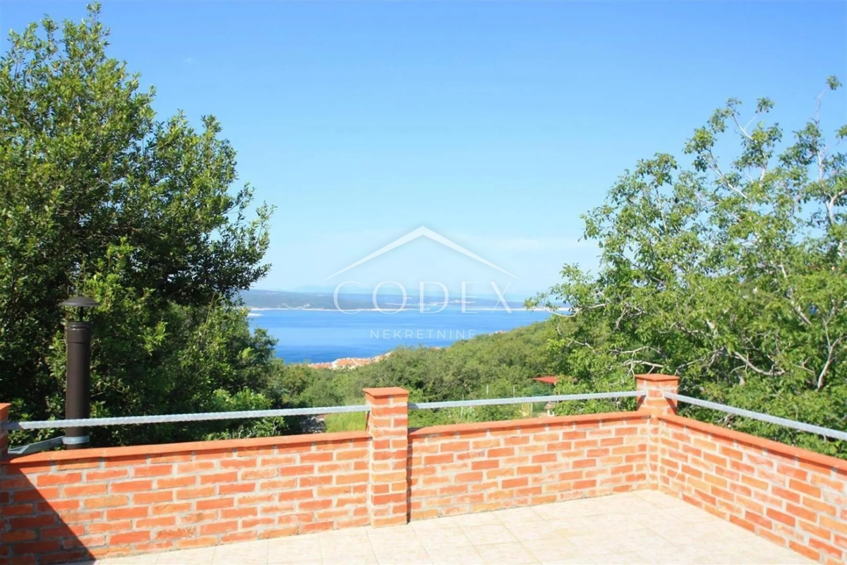 CRIKVENICA – Kamnita hiša s panoramskim pogledom na morje