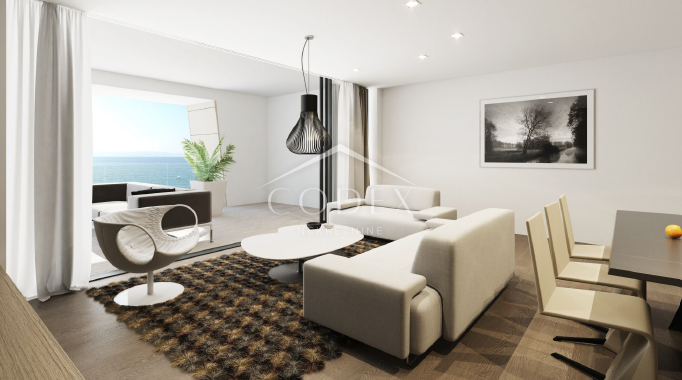Malinska - apartma z bazenom v novogradnji