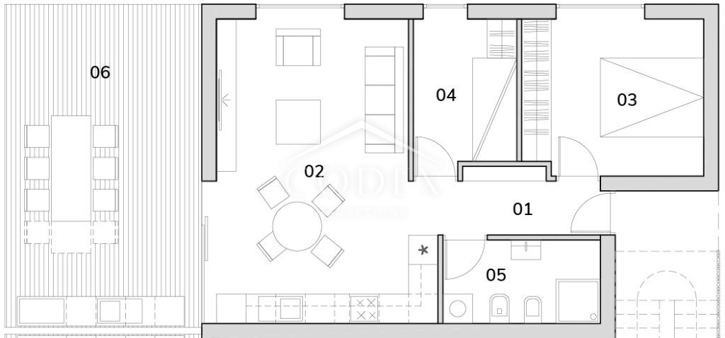 Brtonigla - apartma A13 v novogradnji