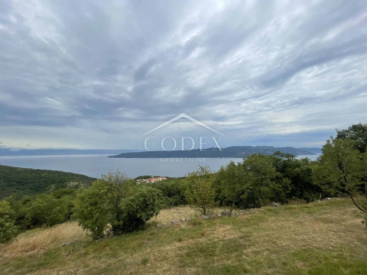Brestova - prodaja zemljišča s pogledom na morje