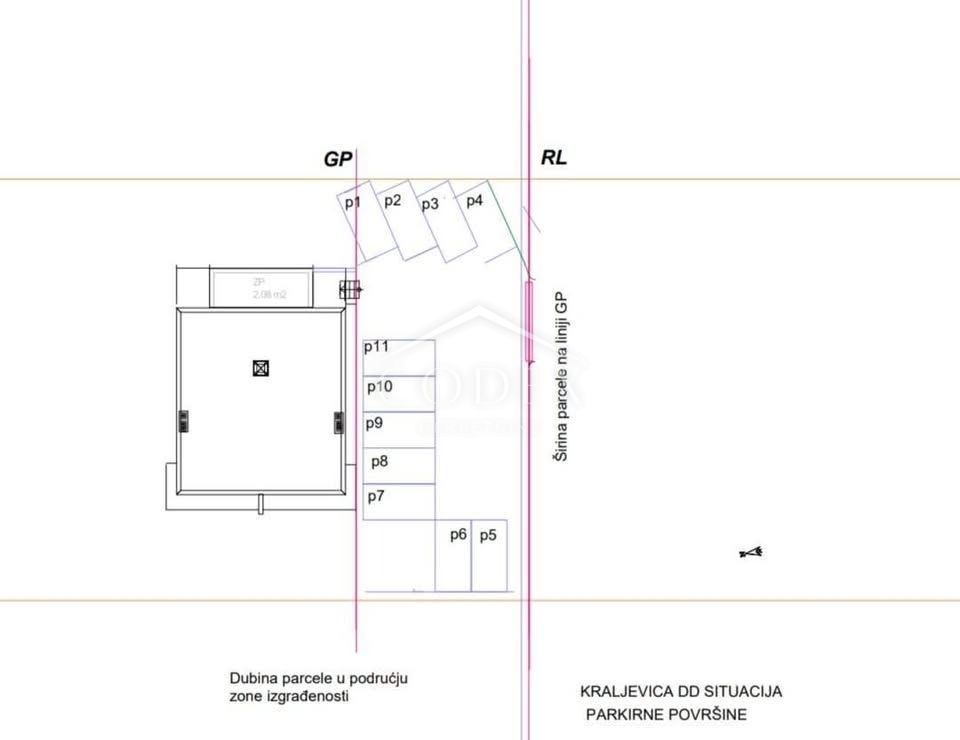 Kraljevica - prodaja gradbenih zemljišč z idejno zasnovo