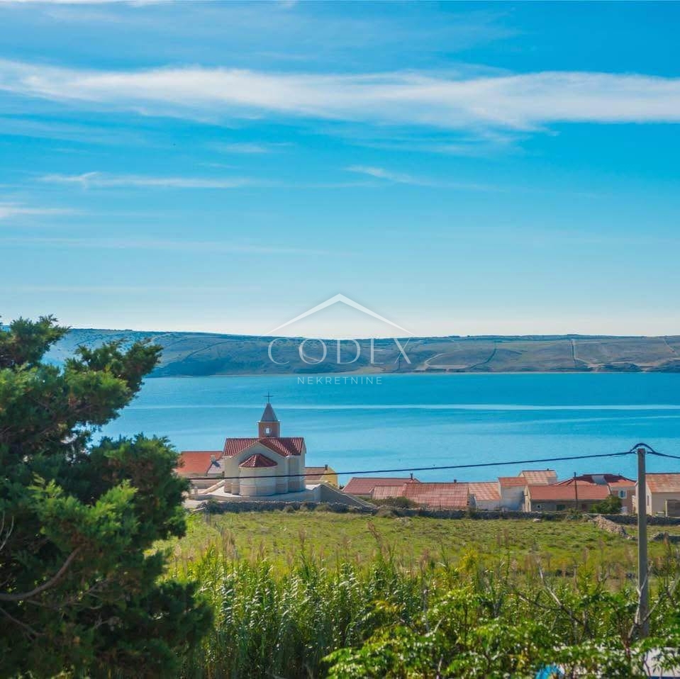 Pag - Ugodna hiša s čudovitim razgledom