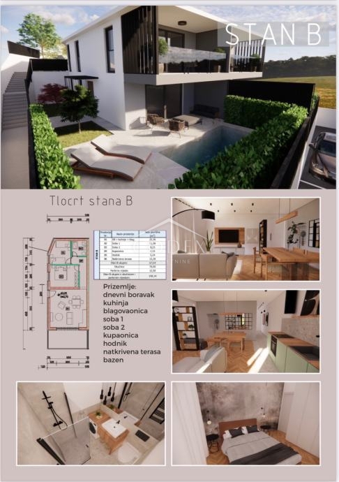 Omišalj - novogradnja blizu morja