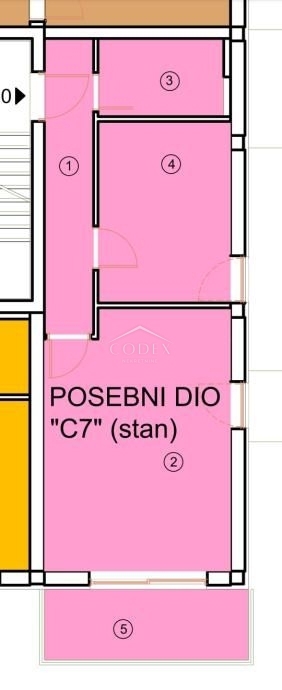 Stanovanje Novigrad, 49,83m2