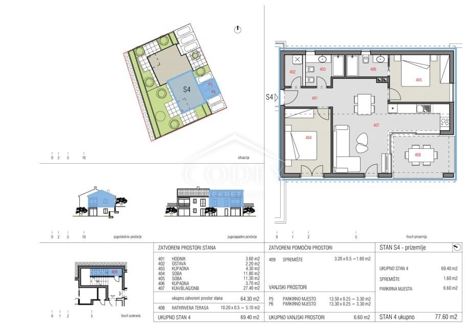 Mali Lošinj - prodaja apartmaja v novogradnji