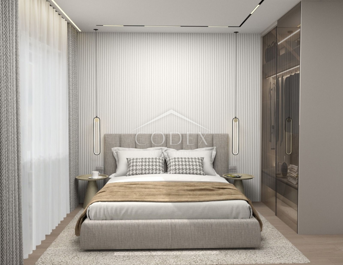 Lovran - apartmaji v novi urbani stavbi s pogledom na morje