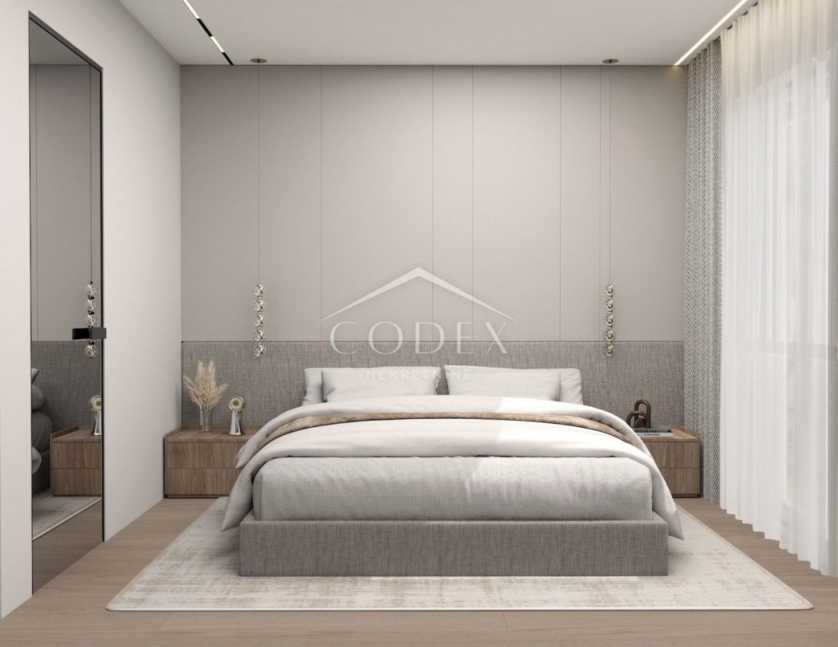 Lovran - apartmaji v novi urbani stavbi s pogledom na morje
