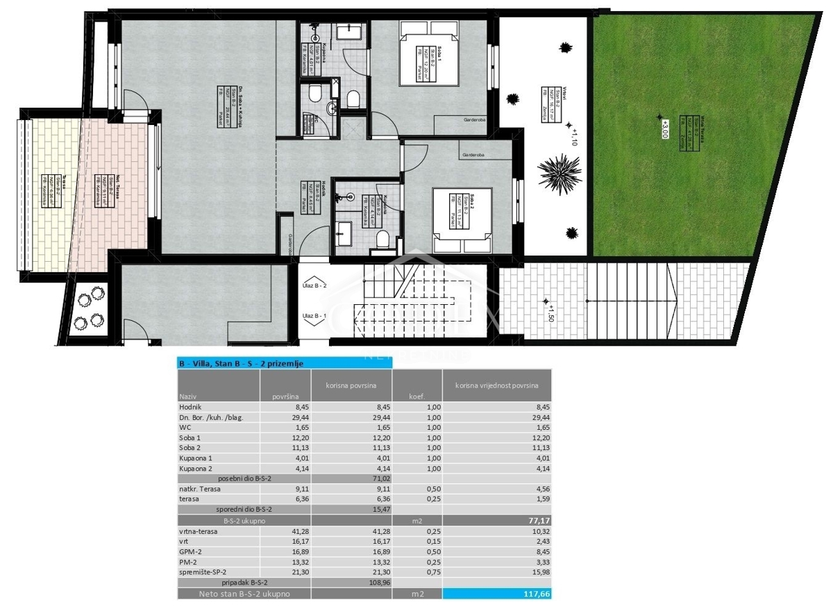 Lovran - apartmaji v novi urbani stavbi s pogledom na morje